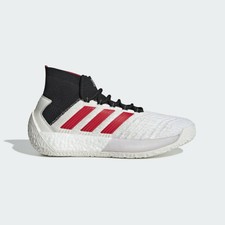 Adidas Predator 19+ TF Astro Turf Soccer Shoes - Silver/Black/Red
