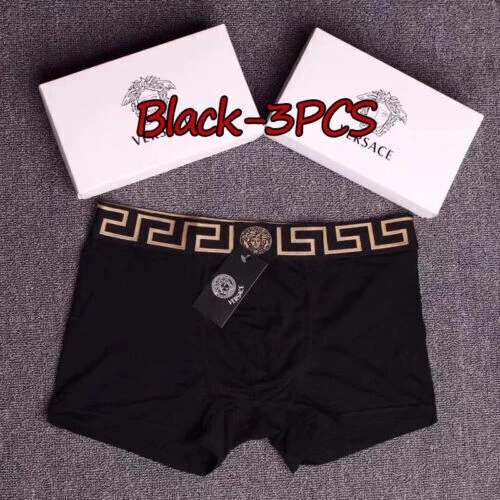 Veʀsace 1-4Pack Greca Pattern Men's Boxer Briefs..new - Picture 6 of 32