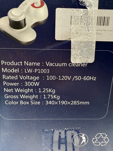 XIEYUZEUS  Bed Vacuum Cleaner with 12KPa Powerful Suction (LP-1003) - Picture 2 of 5