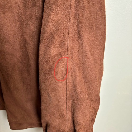 Liz Claiborne Women Sueded Finish Jacket Brown Sz XXL Outerwear Western Country - Picture 3 of 24