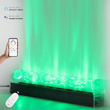 RGBW Ocean Wave Wall Lights Dimmable, Backgro...