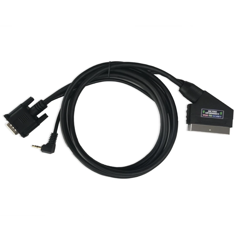 MiSTeR / SuperStation One VGA auf RGB SCART Kabel hochwertig geschirmt