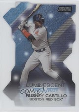 2015 Topps Stadium Club Triumvirate Luminescent Rusney Castillo #T-10C hg6