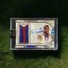 2024-25 Topps Dynasty UEFA Barcelona Rivaldo On Card Auto Match Worn Patch #1/10