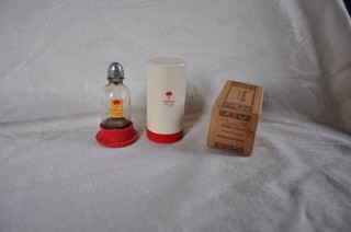 ANCIEN FLACON DE PARFUM 1921 GRENOVILLE EXTRAIT OEILLET FANE BOITE
