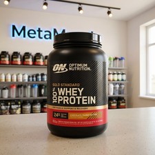Optimum Nutrition Gold Standard 100% Whey Protein 2lb 24g Protein Muscle Build