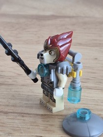 LEGO Laval Lion Minifigure w/ Jet Pack Legends of Chima 70132 loc062