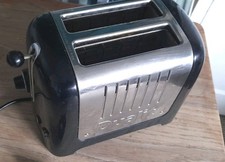 Dualit 2-Slice Lite Toaster Black & Stainless Steel DLT2Pa – Spares/Repairs