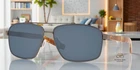 COSTA 6S4009 03 Flagler 212 Shiny Dusk Gray 57mm Men's Polarized Sunglasses 580P