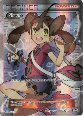 Pokemon Shauna - Promo Holo Alternate Art Promos 111a/124 LP