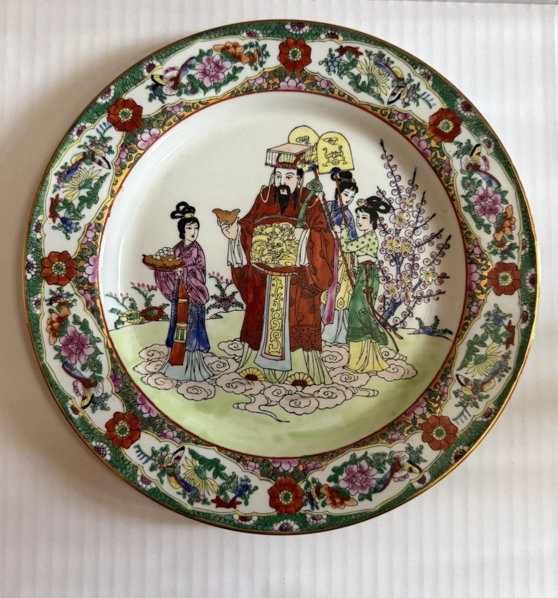 陶瓷复古原始1940 年后中国风盘子| eBay