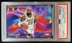 2025-26 Topps Chrome LeBron James Helix SSP #H-1 Lakers PSA 10