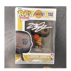 Funko Pop! Basketball NBA LeBron James #152 Autographed Vinyl Figure, Standard