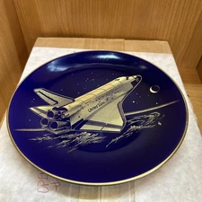 1988 The Space Shuttle Discovery Collectors Plate Fleetwood Collection With COA