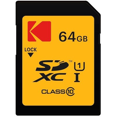 Fast 64GB SDXC Card - Full HD & High-Res Pics