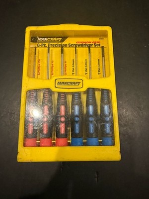 Max craft Precision Screwdriver Set 6 Piece