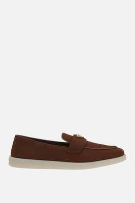 prada tobacco loafers PRADA $1020 Tobacco Loafers New & Authentic