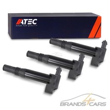 ATEC 3x ZÜNDSPULE FÜR CITROEN C-ELYSEE C1 C3 C4 DS OPEL CORSA CROSSLAND PEUGEOT