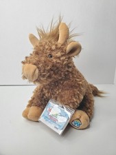 Webkinz Ganz Highland Cow WK00033 Sealed Unused Code Next and Classic