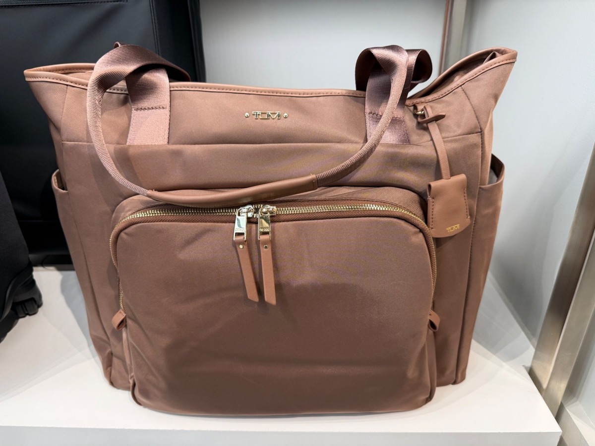 NEW Tumi Voyageur JETT 19.5” Carryall Tote Laptop Bag - TAHINI | eBay