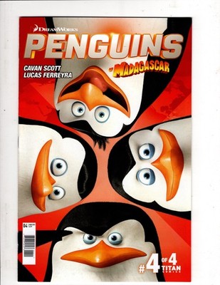 Penguins of Madagascar: Operation Heist #4 Comic Book High Grade NM-