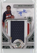 2023-24 Topps Royalty Green 1/5 Bilal Coulibaly #109 RPA Rookie Patch Auto RC