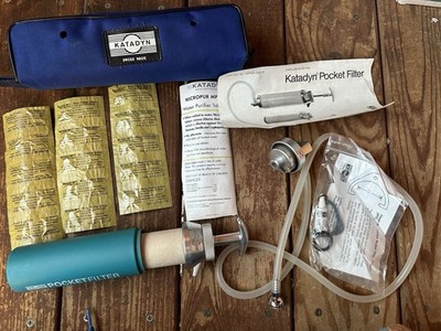 Katadyn Pocket Water Filter With Hoses