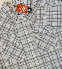 SIMMS - Men's Bimini Brackett Plaid Long Sleeve Fishing Shirt - Medium - NWT