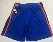 NWT And1 Mens Basketball Gym Workout Shorts Draw String Sz XL Blue Orange - NEW