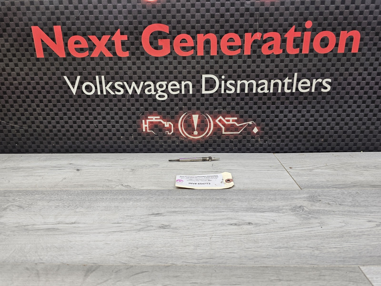 2011 - 2012 Volkswagen Touareg Diesel Common Rail TDI Glow Plug 