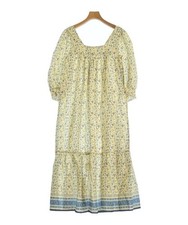 Christy Dawn Dresses YellowxNavyxBlue(Flower Pattern) S 2200631204442