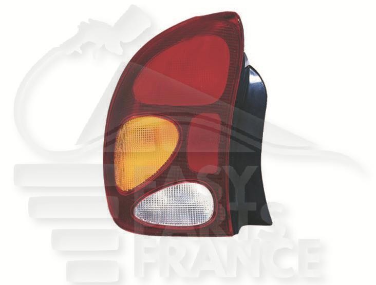 Feu arrière-gauche Daewoo Lanos remplacement idéal pour contrôle technique après 07/00