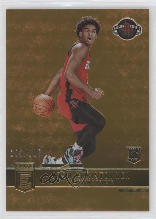 2021-22 Donruss Elite Rookies Orange 193/210 Josh Christopher #225 04cw