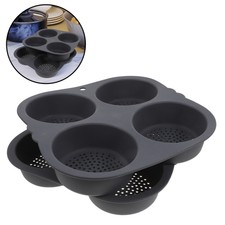 2 Pcs Stampo Panini Hamburger Stampi Per Padella Di Pane Silicone
