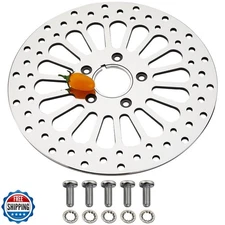 BLCYANUE 11.5''Front Brake Rotor for Harley Davidson Touring Sportster Dyna a