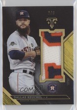 2016 Topps Triple Threads Unity Single Jumbo Relics Gold 2/9 Dallas Keuchel 3k6