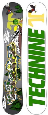 スポーツ TECH NINE 157 Technine Cloutier Pro Team Stick Snowboard 157 cm Grey | eBay