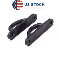 2Pcs Truck Cap Rotary Latch Catch D-Striker Plates For Century LEER 100LE 100XL