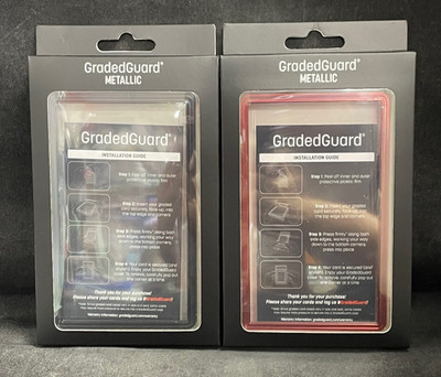 GradedGuard LIMITED EDITION 2種セット　PSA用 GradedGuard PSA Graded Case Guard OBSIDIAN & CRIMSON Limited
