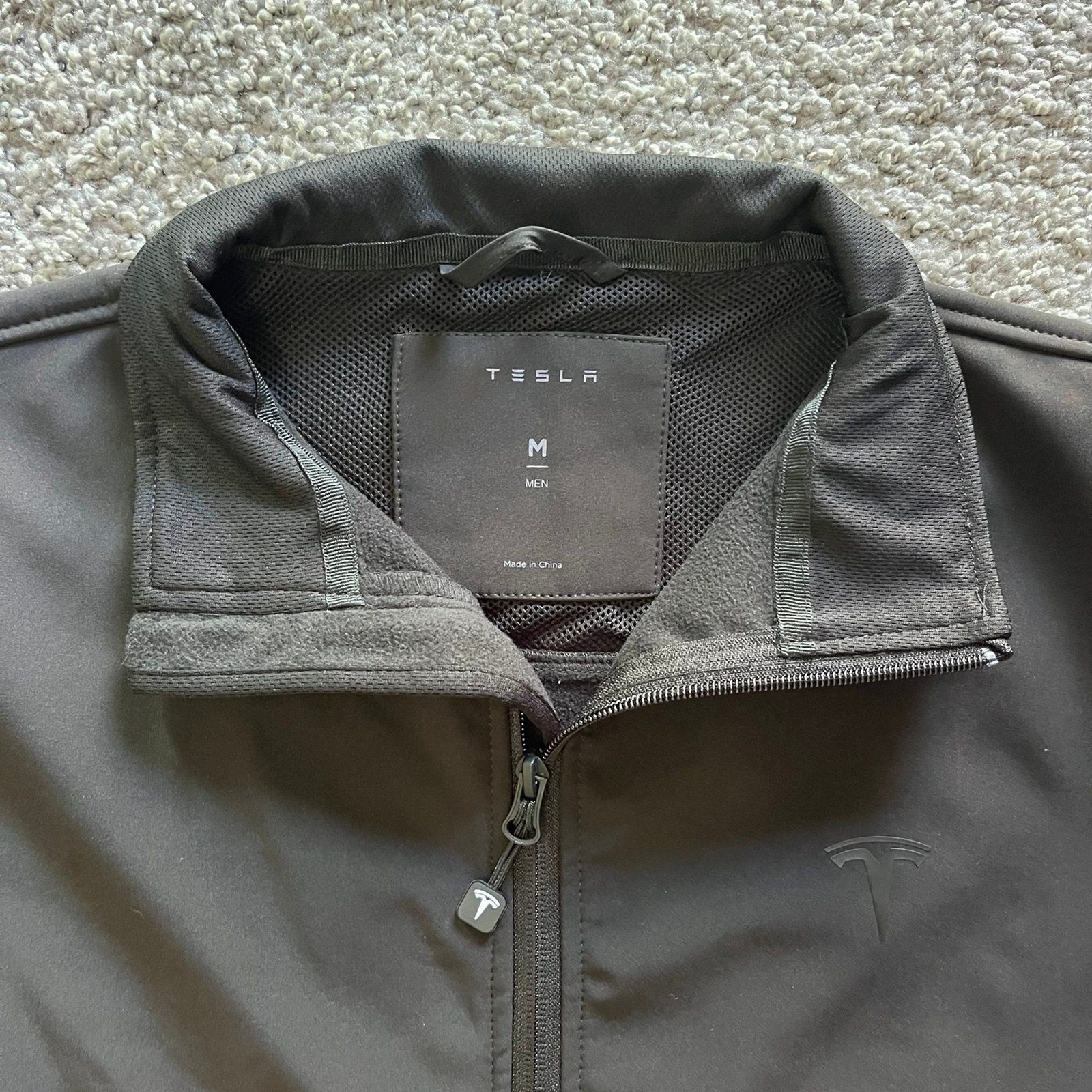 Tesla Soft Shell Jacket Performance Full Zip Blac… - image 3