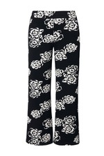 MIAMODA Damen große Größen Hose Blumenmuster Elastikbund 833793