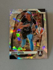 Jordin Canada Cracked Ice Prizm sp Insert 2024 Panini WNBA Holo #91 Dream