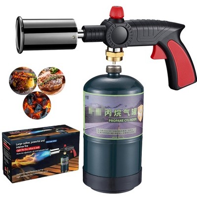 Kitchen Cooking Grill Propane Torch Searing Charcoal Camp Fire Starter Outdoor