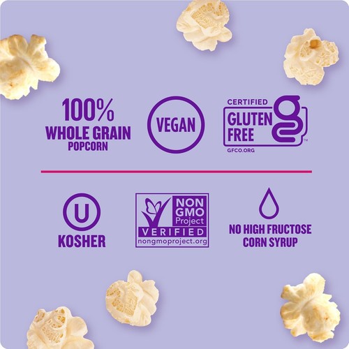 BOOMCHICKAPOP Kettle Corn Popcorn Sweet & Salty 10oz Party Size Gluten Free - Picture 6 of 9