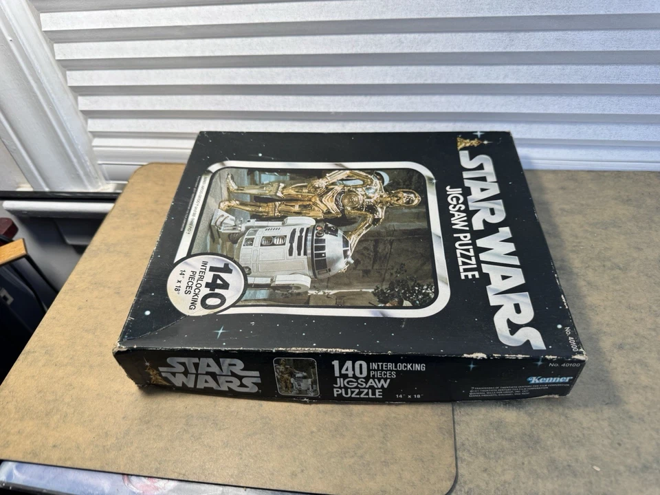 Kenner 1977 Star Wars C3PO & R2D2 Jigsaw Puzzle 140 Piece - Image 2 of 4