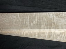 Curly Maple 1.2x6x24" Tiger S4S Lumber Wood Matching SET 104 Thick Stock