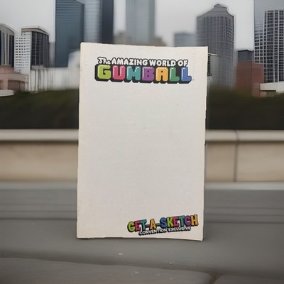 The Amazing World of Gumball Get-A-Sketch Kaboom Comic Book - (Convention Exclu