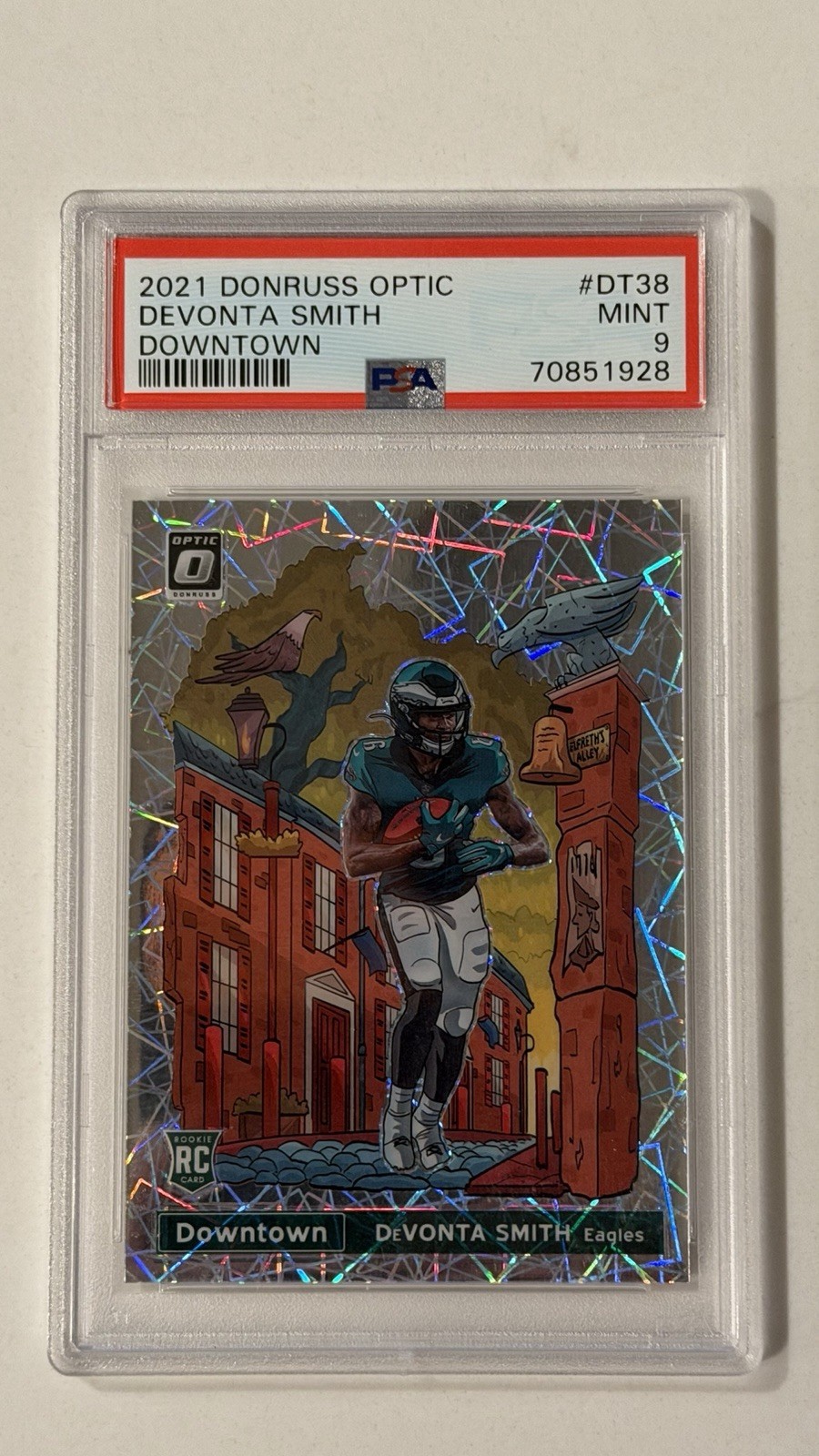 2021 Panini Donruss Optic - Downtown Devonta Smith #DT-38 (RC)