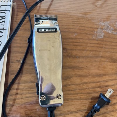 Andis Hair Clippers Model Mc-2 With Goody Scissors Plus Book Etc Lot