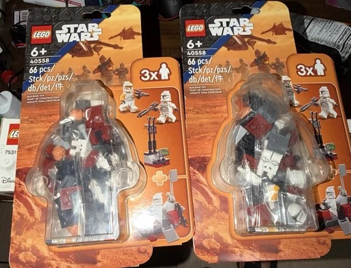 Lego Set 40558 Retired Rare Unopened and Factory Sealed x2